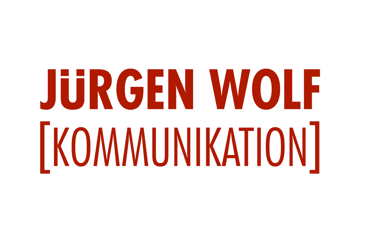 Logo Jürgen Wolf Kommunikation